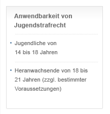 Anwendbarkeit von Jugendstrafrecht