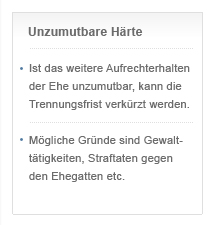 unzumutbarer Härte